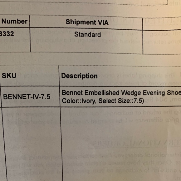 Badgley Mischka Bennet Embellished Wedge Evening - Picture 5 of 5